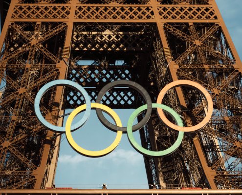 Eiffelturm zu Olympia 2024